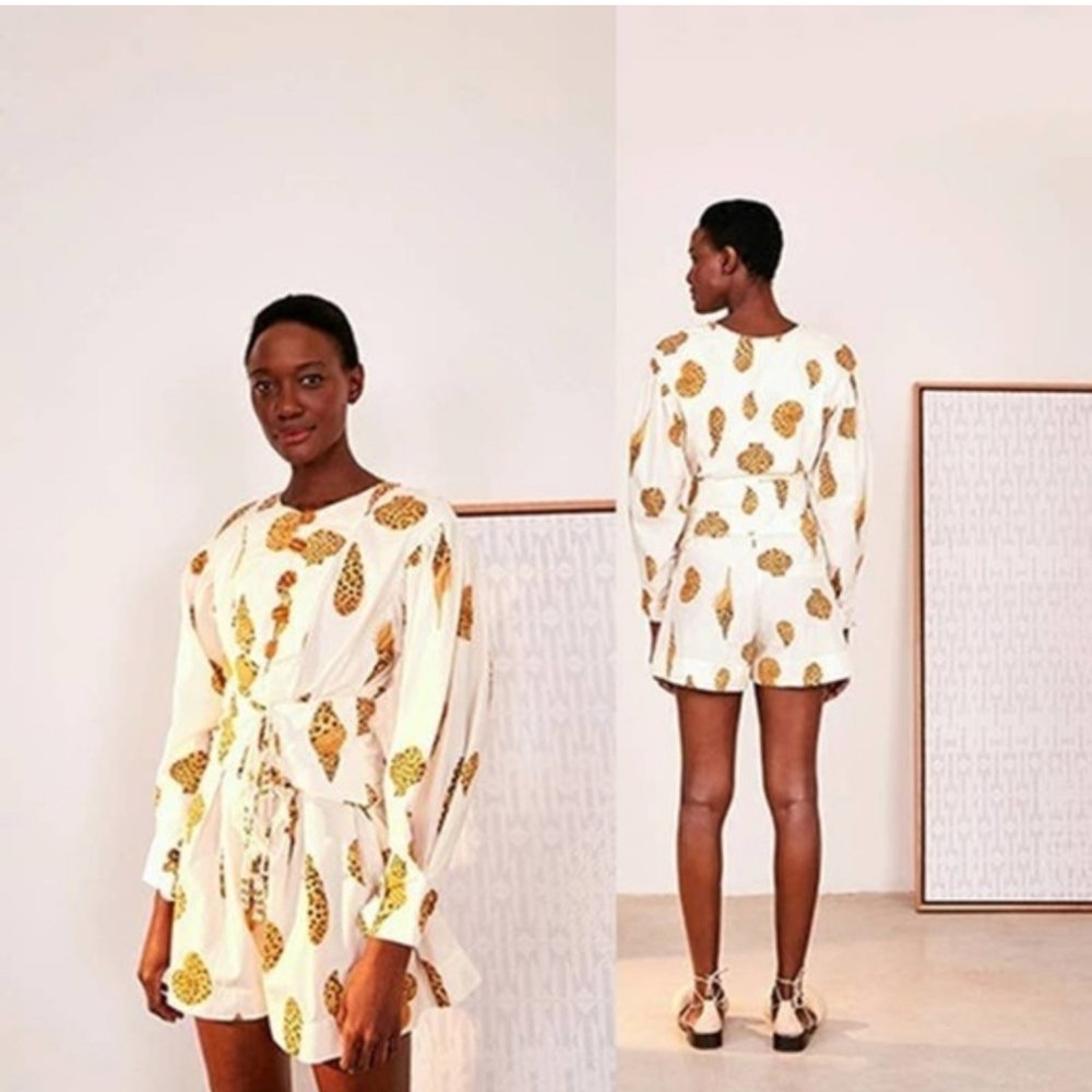 FARM RIO Shell Seashell Romper - Picture 3 of 6